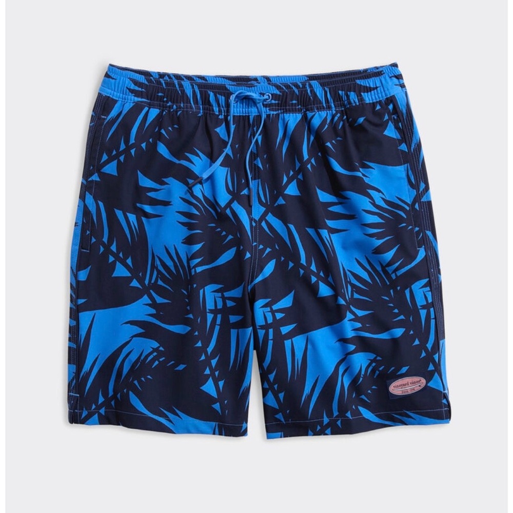 Vineyard Vines Men’s Swim Trunks in Tide Blue